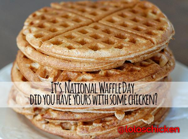 #NationalWaffleDay