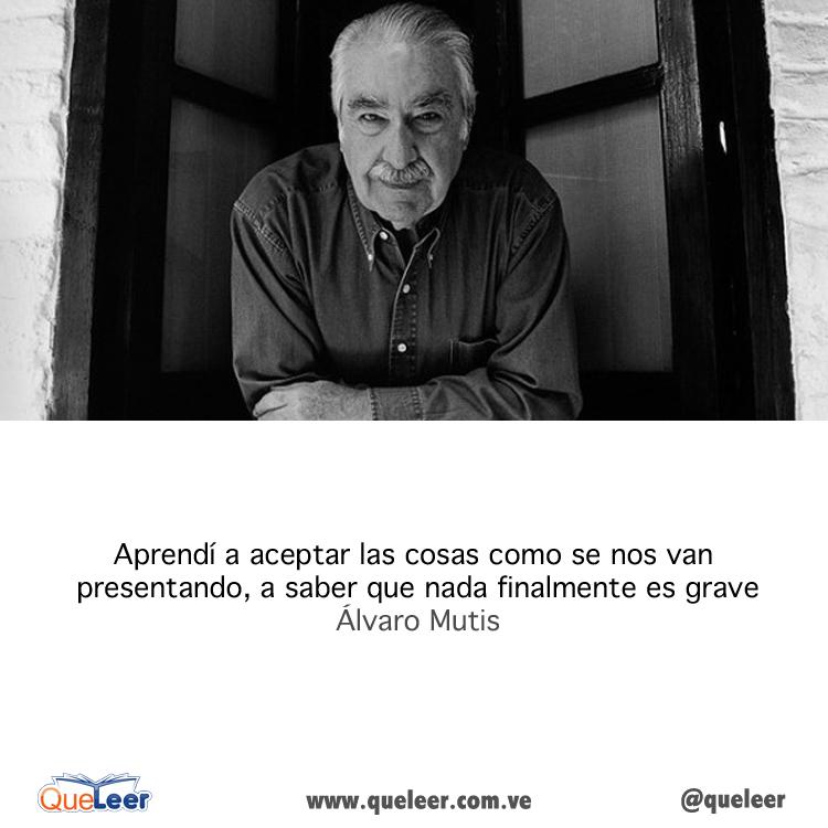 QueLeer's tweet photo. #ÁlvaroMutis   (1923 –22 de septiembre de 2013) http://t.co/X6WIvo1PFr