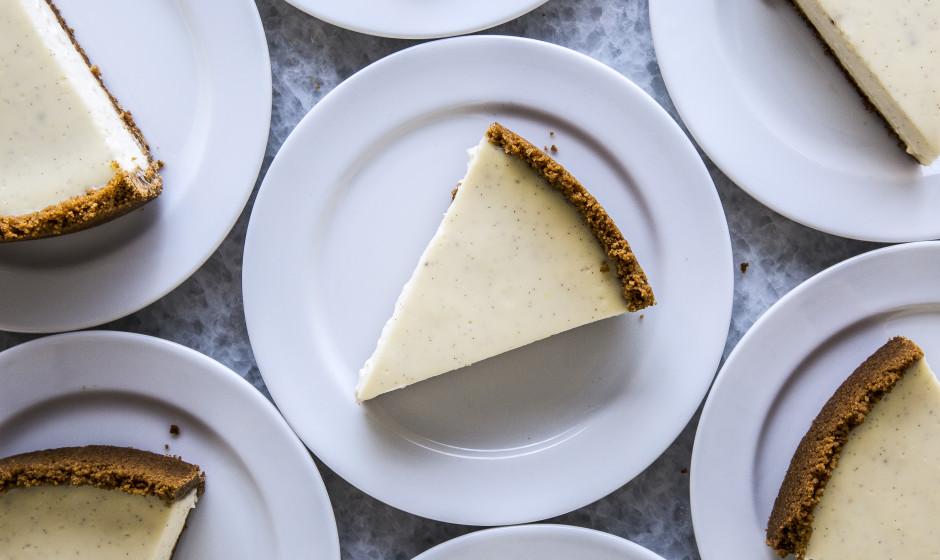 bonappetit's tweet photo. Cheesecake. For all those times when nothing else will do http://t.co/mIsHeueZm5 http://t.co/PbmeTqsPHT