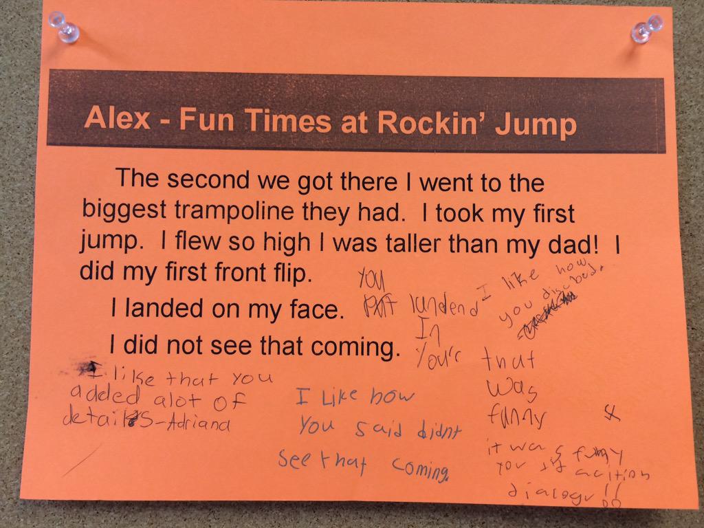 MsHardinger's tweet photo. Incorporated some awesome moves from the kids' On-Demands into a few days of fiction immersion. #tcrwp http://t.co/hi9Ixul5EV