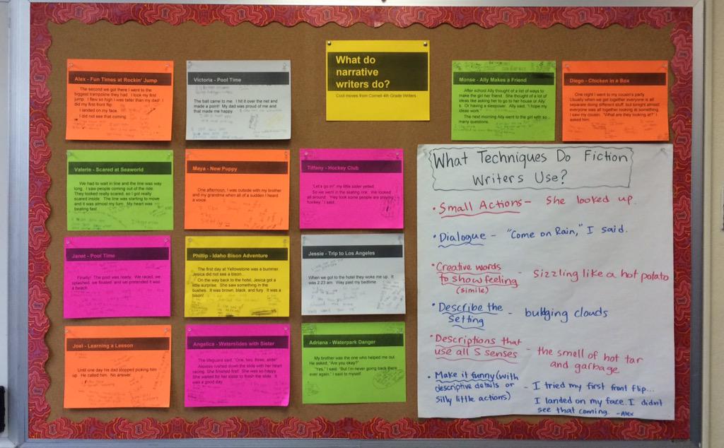 MsHardinger's tweet photo. Incorporated some awesome moves from the kids' On-Demands into a few days of fiction immersion. #tcrwp http://t.co/hi9Ixul5EV