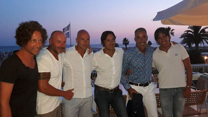 PesiMario's tweet image. Cena con amici