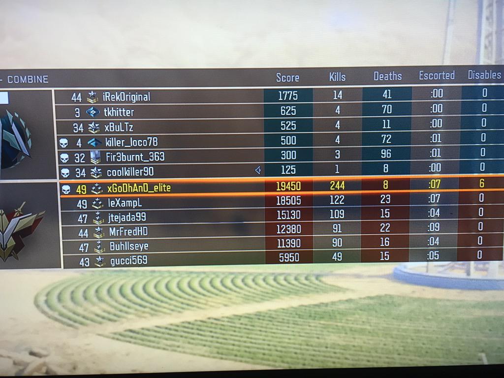 xGoDhAnD_elite's tweet image. MOST KILLS IN BLACK OPS 3 BETA! RT THIS SHIT!