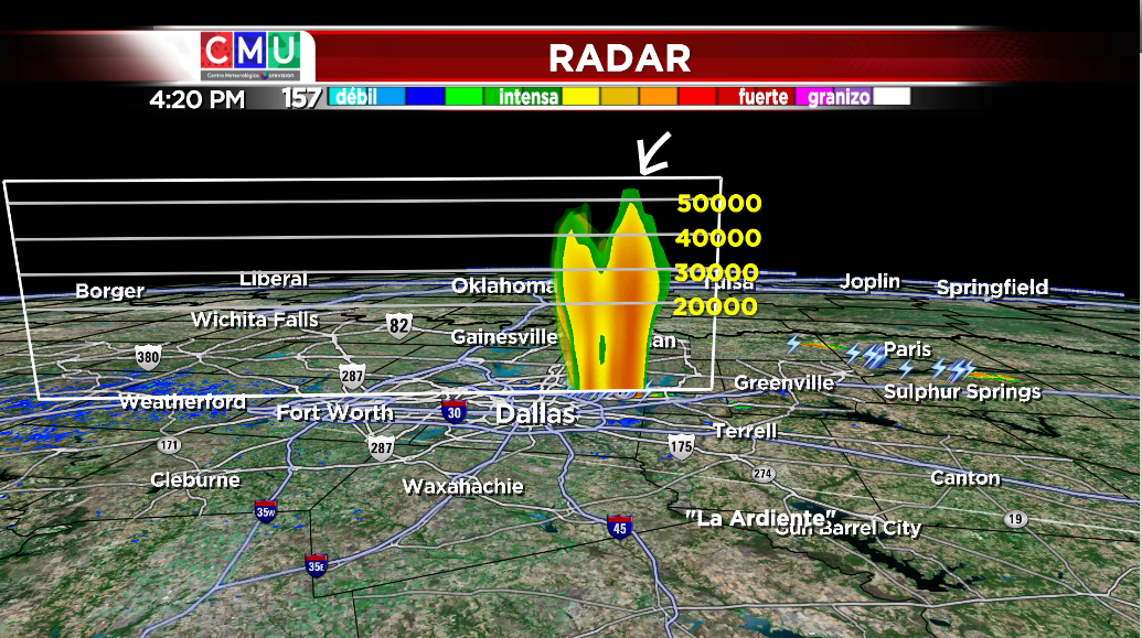 AlbertEltiempo's tweet photo. #Tormenta #servera sobre el norte de #Dallas #Garland #Richardson #granizo #viento #rayos #cmu @UnivisionDallas http://t.co/E3v5XJfGdO