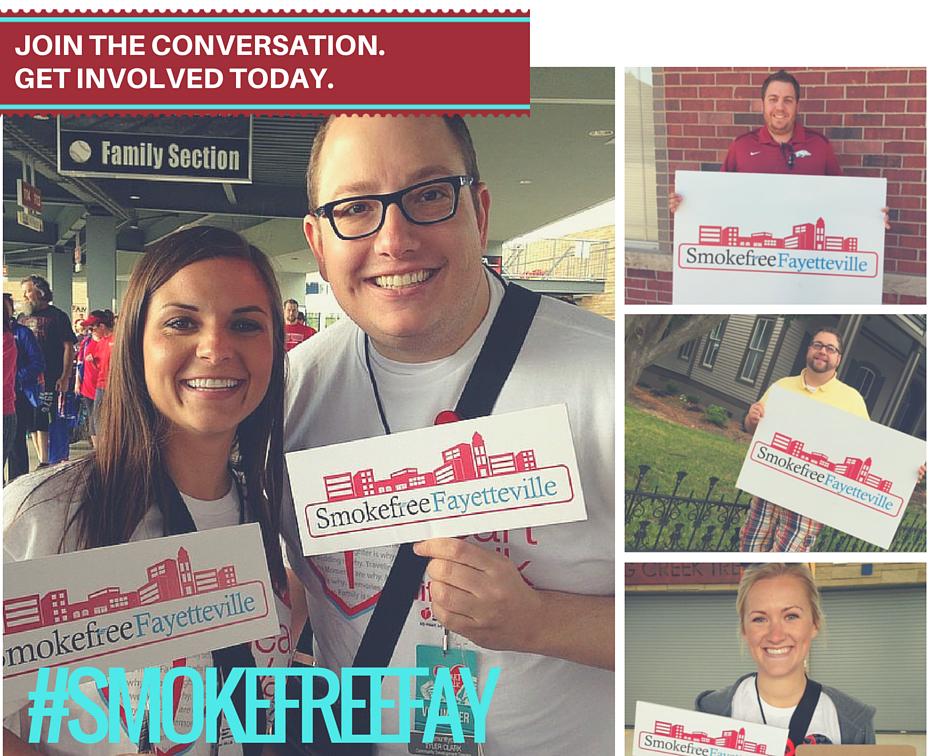 SmokeFreeFAY's tweet photo. @SmokeFreeFAY will be at @UniversityOfArk for #Razorbash Thurs 8/27 11-2 Union Mall. Come see us! #SmokeFreeFAY http://t.co/ZvD6vYaPtR
