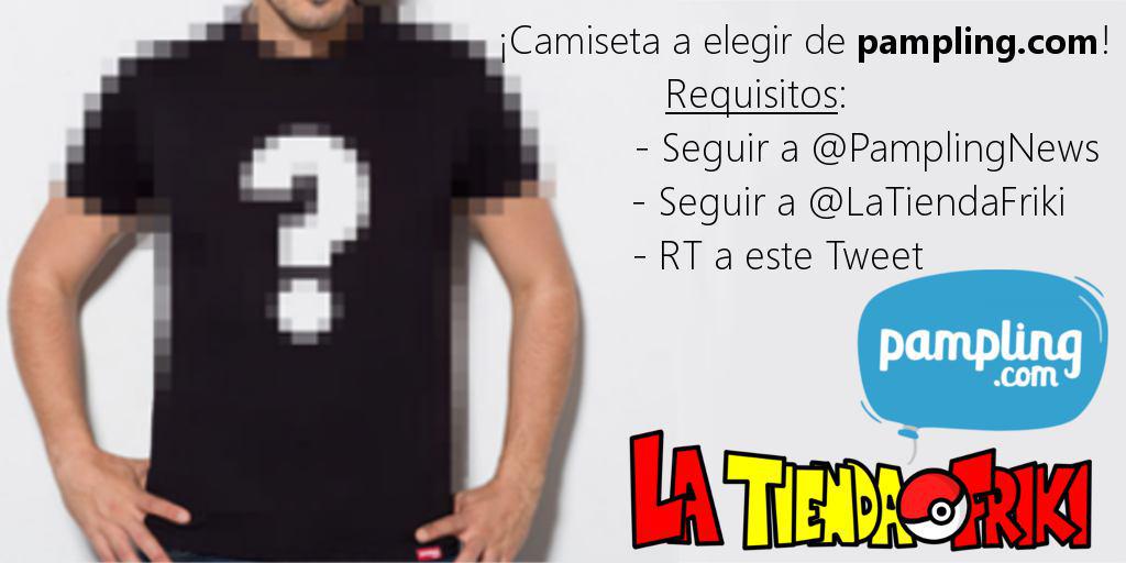 LaTiendaFriki's tweet photo. Sorteamos una camiseta a eligir de la web de @PamplingNews 

Requisitos:
-RT
-Follow @PamplingNews y @LaTiendaFriki http://t.co/ITE9WCjDQP