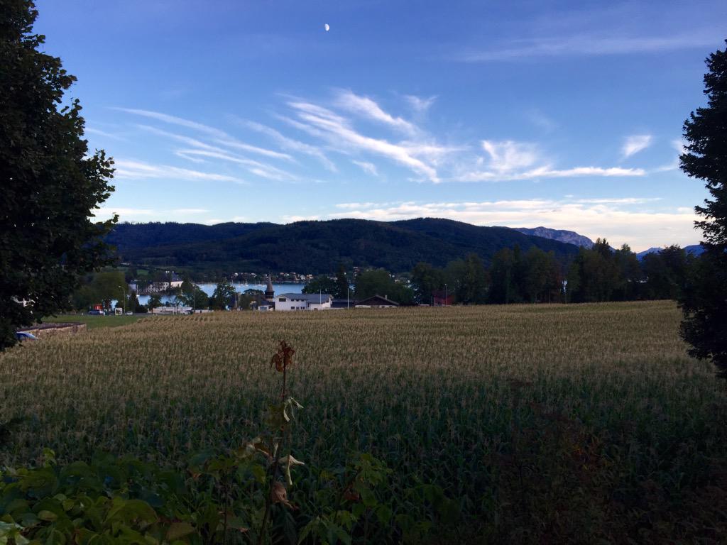 ChristophKoncz's tweet photo. @Vienna_Phil's International Orchestra Institute Attergau rehearsing at Lake #Attersee from today on. — ioia.at #IOIA http://t.co/IsVfiPxz1g