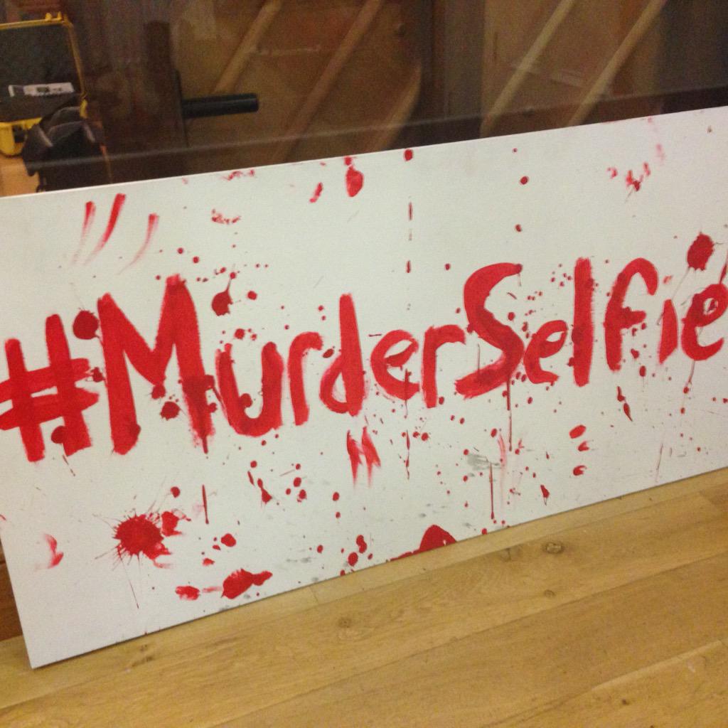MurderSelfie's tweet photo. Amazing day of filming today. Thanks to all the #MurderSelfieMovie cast and crew! #itsawrap http://t.co/US8l362ixr