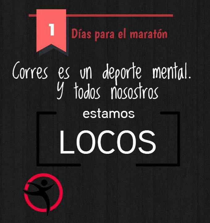 totalrunning's tweet photo. ¡Locos, pero muy felices! 1 día para el @MaratonCdMx ¡Éxito, corredores!​ #running #quotes http://t.co/XA9GcQwEgj
