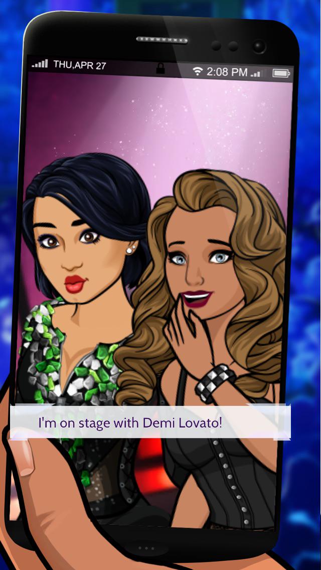 GShoreCrazy's tweet photo. I got a photo on stage with Demi Lovato! #episode #demipathtofame http://t.co/CYElbeefYW http://t.co/H4niKjkZ9o