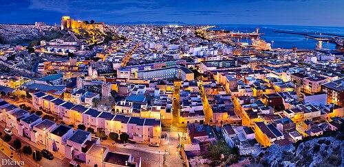 _Paisajes_'s tweet photo. Atardecer almeriense. http://t.co/LpLcQoZFNR