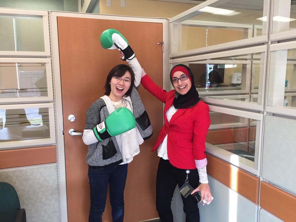 bananenfreiheit's tweet photo. #doubleboxer Ran entering the #LEIrevolution ring at #TDJasperAve #htww1 #GoGreen @Ashley_Jewers @Lcolangelo_TD http://t.co/mxKdWLzdIv