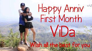 Happy Anniv 1st month ViDa Silvi Yoda <a href="/silviafma/">SIL</a> <a href="/AyodyaBanu/">yoloyoda</a> LONGLAST :* #1stMonthViDa #1stMonthViDa