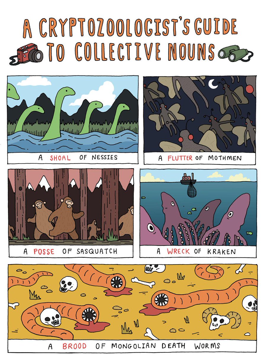 amhaunted's tweet photo. #Cryptid collective nouns #MattyLong http://t.co/FgH8krBt7s http://t.co/HlGQAKaybV