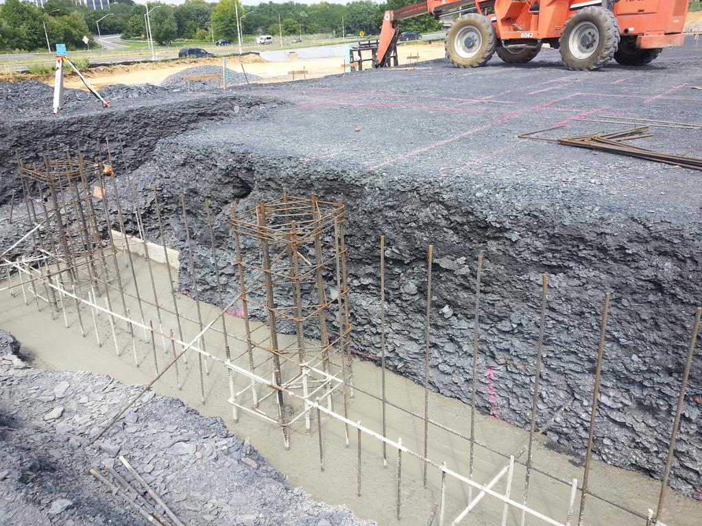 basdfacman's tweet photo. First new building foundation concrete poured at Nitschmann today. Less than 2 years to go! http://t.co/NP0QFXSvaY