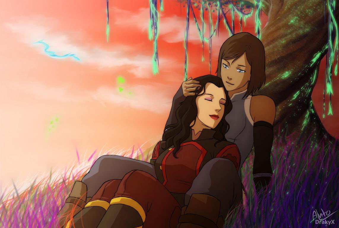 I adore Drakyx #Korrasami-art. 