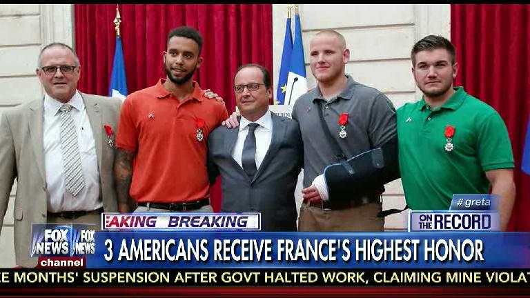 How the French honor 3 American heroes