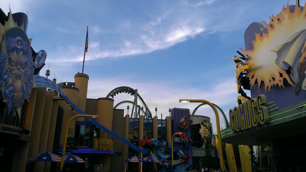 coasterblog2015's tweet photo. Jetzt geht's zum Hulk und Spiderman fahren in die... http://t.co/JsoddX1w01