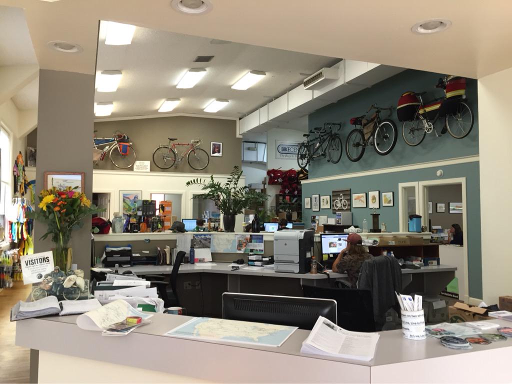 Mile 2974. Quick stops in Missoula, MT at Smokejumper Center &amp; Adventure Cycling Association. #sasquanorbust