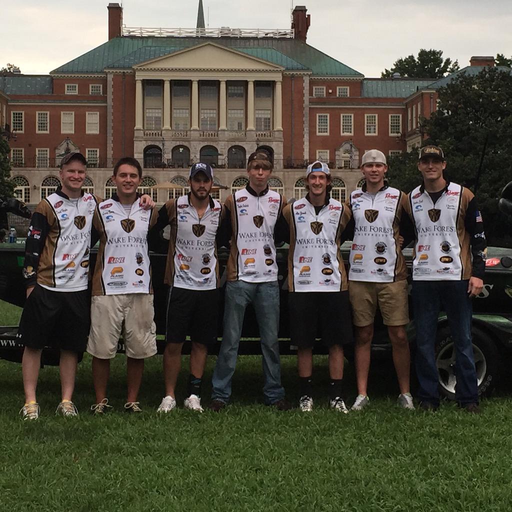 CharliesWorms's tweet photo. The boys @WFU_Fishing are getting ready with our very own @_Ryan_Edwards_ @WakeForest http://t.co/rlavO6Pet3