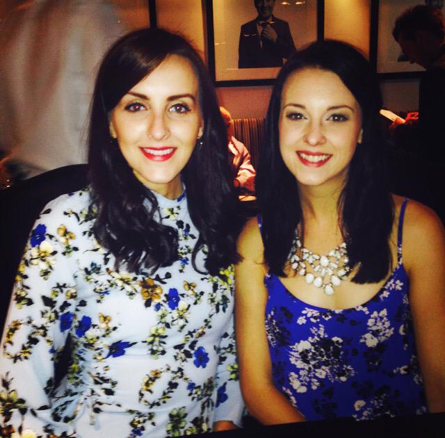 NatalieSimonee's tweet photo. @TwoRepTheatre girls out for dinner 👭 @Rachael_Strat http://t.co/PtNxAoiZFI