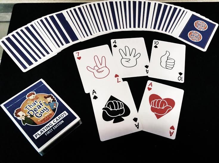 MagicAppleStore's tweet photo. @ABCFsab @DeafCartoonist has created this ASL deck!  On sale today &amp; today only!  $5 per deck: http://t.co/gEFVtggnlJ http://t.co/E1HSrZZaAG