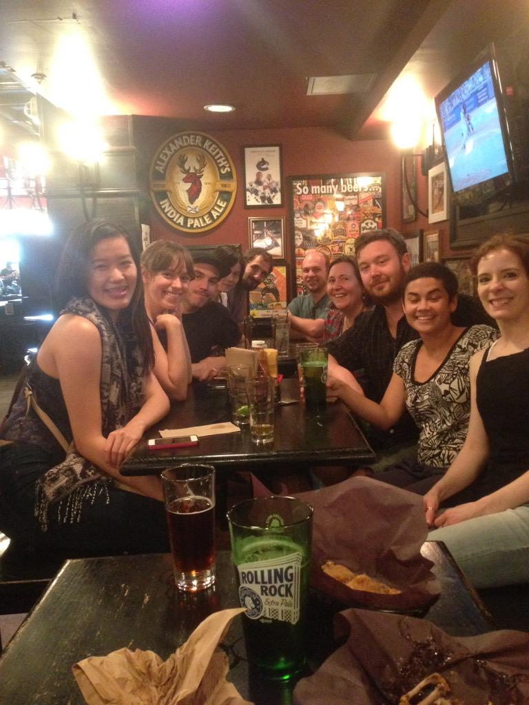 Our Day of Fun wouldn't be complete without a trip to the pub! #winstanleylabdayoffun