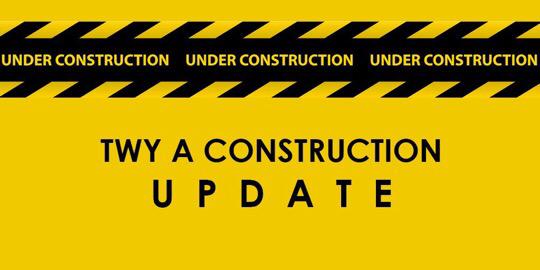 Yaaaaaaaay! TWY A is officially open! Full length! Thanks for your patience and support! Happy taxiing!