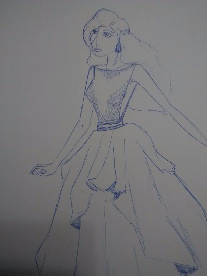 RocioSL11's tweet photo. Try to make a "tribute" to @ZMURADofficial and end up making a #Disneyprincess http://t.co/Wn39nW2rEF