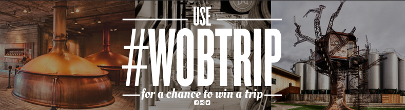 JoeyElrose's tweet photo. Last week to get in your Summer #WOBTrip for a chance to win a cross country Brewery trip! - http://t.co/qiQvetGY3B http://t.co/1OAacrOz70