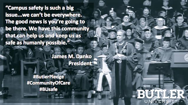 ButlerUpolice's tweet photo. An assignment from @ButlerPrez for the class of 2019: visit http://t.co/HOiwB9PXAp. Make smart choices. #ButlerPledge http://t.co/DtCon1E93X