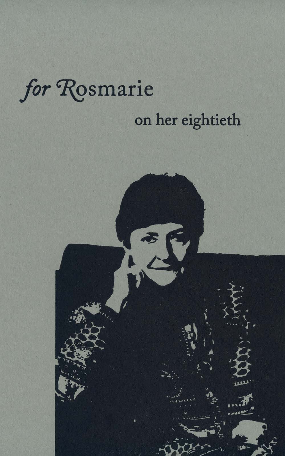 Happy 80th bday Rosmarie Waldrop -- this collective bday card is on its way to you! 