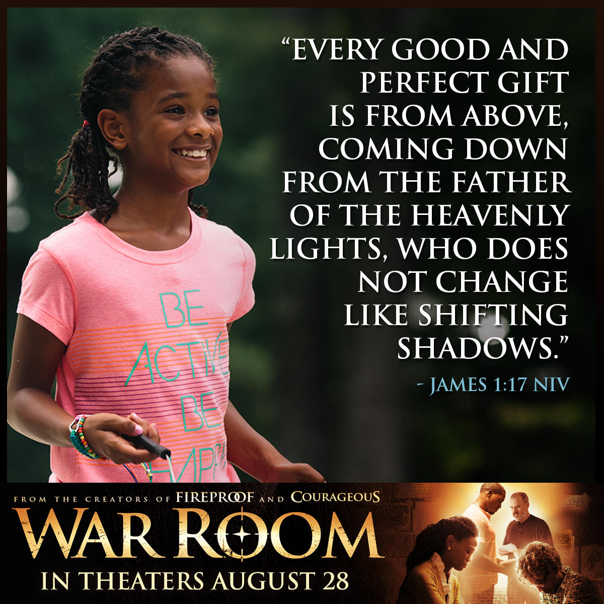 Don't miss #WarRoomMovie this Friday!