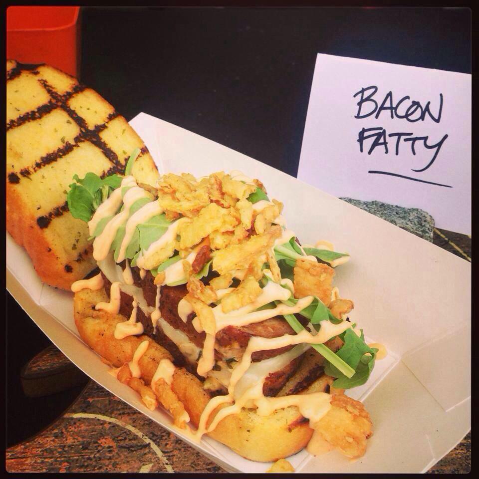 Happy 1 year birthday to the bacon fatty - who knew it'd become our most popular menu item? #HamOnt #FoodTruck