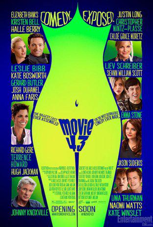 무비 43 Movie 43 (2013) 동생을 골탕먹이기 위해 가짜영화를 지어낸다. 별개의 단편들로 이루어져있는 B급 블랙코미디. 굉장히 저질스러운데다 어이없는...