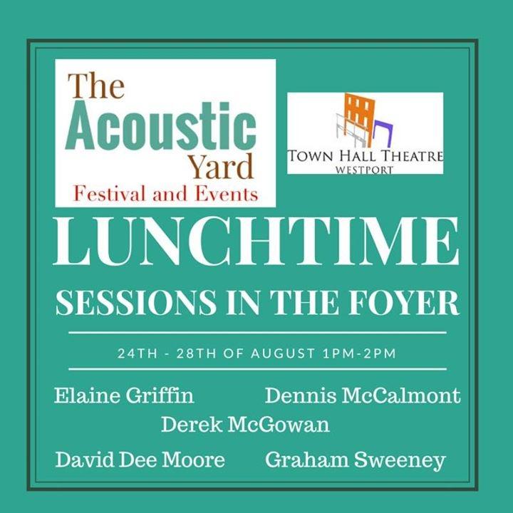 <a href="/SoundScapeTV/">SoundScape</a> #LiveMusic #Lunchtime #Westport #Townhall Theatre All This Week 1-2pm #Mayo 💚❤ @theacousticyard