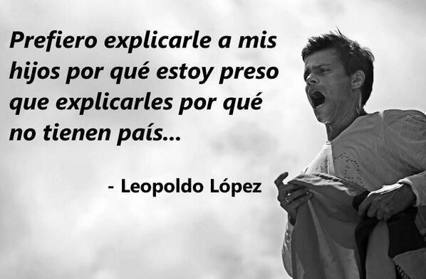 RealMauricioG's tweet photo. #LiberenALeopoldo http://t.co/RDz4rtLPtr