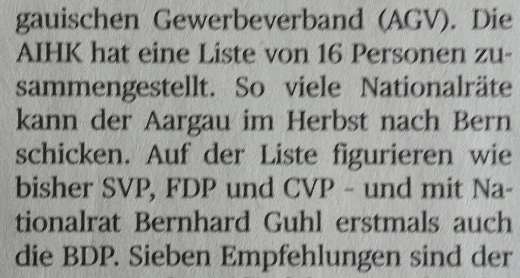 BernhardGuhl's tweet image. Als Elektroingenieur in der Swissmembranche freut mich die Empfehlung zur Wahl. Merci. #aihk