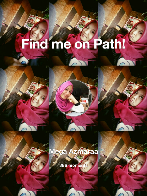 MegaAzmaraa's tweet photo. I've shared 386 memories with my friends on #Path - see them now at http://t.co/mmQpTZQ2fz! #thepersonalnetwork http://t.co/0SBtIPpmU3