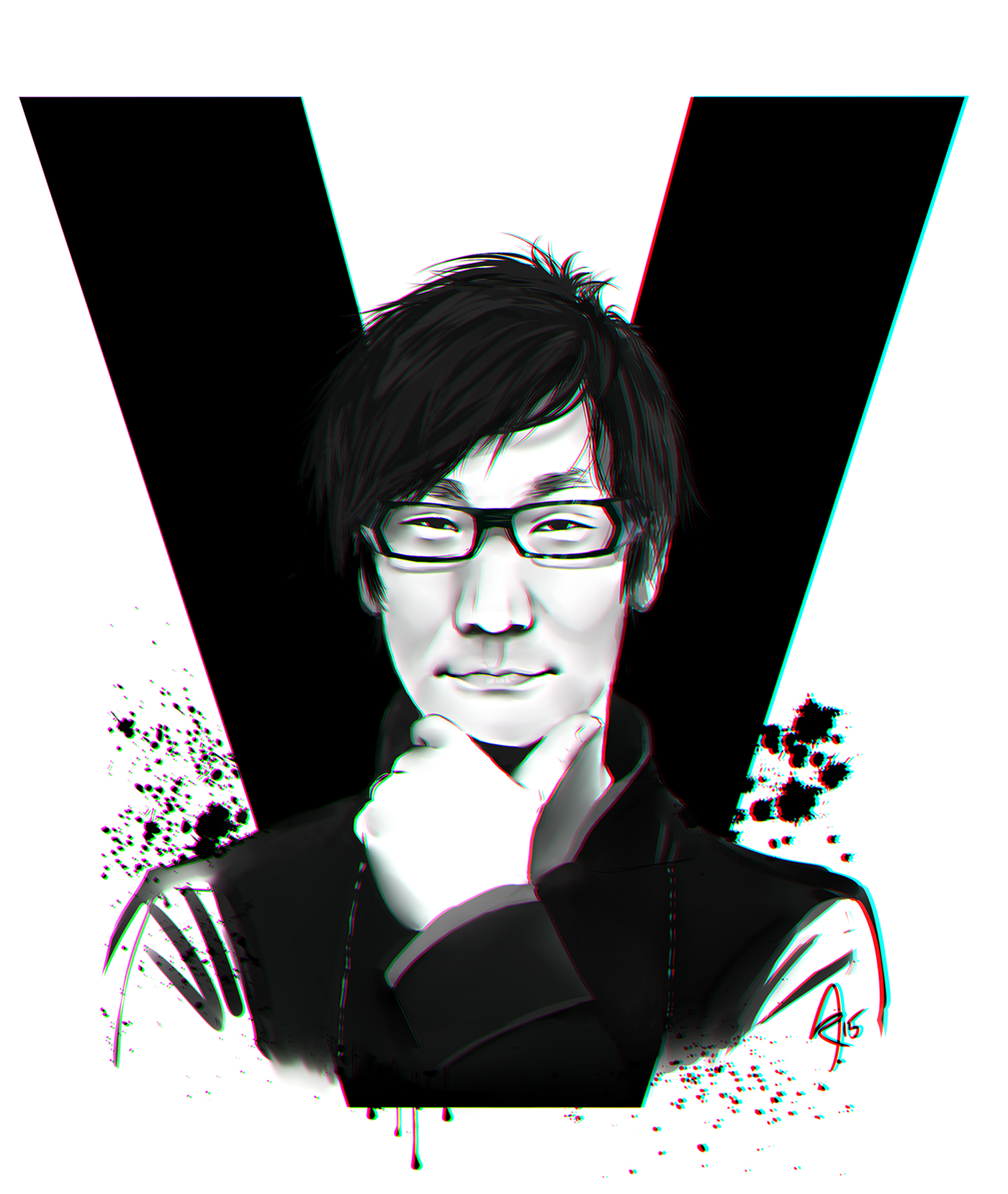 Just finished this! Happy Birthday from the US, Kojima-san!   