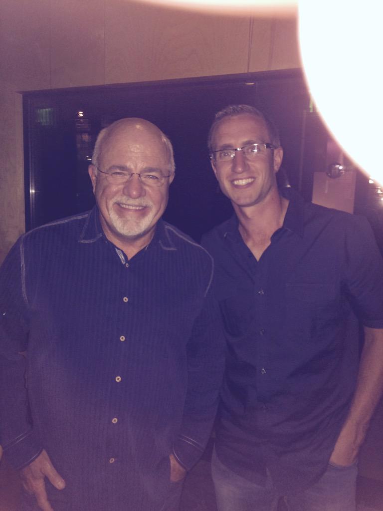 thepackergroup's tweet photo. @DaveRamsey thanks for hosting us tonight for dinner. Enjoyed my time with you immensely!  You are a difference maker http://t.co/CSUh6WfPZC