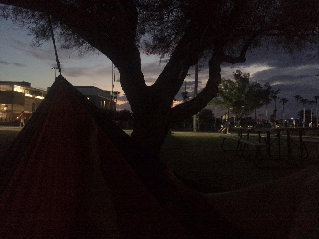 Thibodeau_Jake's tweet photo. I'm in a hammock http://t.co/XBZPG0iyvX
