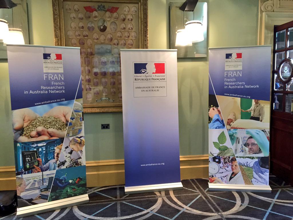 ThierryMARIANI's tweet photo. #Brisbane. Participe au 4ème French Researchers in Australia Network #FRAN2015 organisé par @FranceAustralia http://t.co/E8zXvE990I