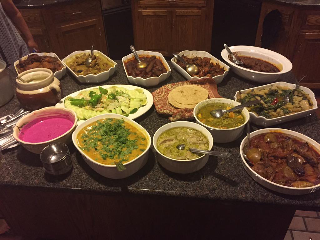 AnupamPKher's tweet image. Nothing to beat Kashmiri Food. Thanks Sanjay &amp;amp; Bela Kaul for offering delicious meals &amp;amp; great hospitality. #USATour