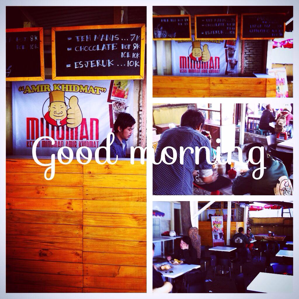 Selamat pagi, selamat beraktifitas #kuliner #minuman #bandung #enak | Kedai Minuman AMIR KHIDMAT Buah Batu 239 BDG