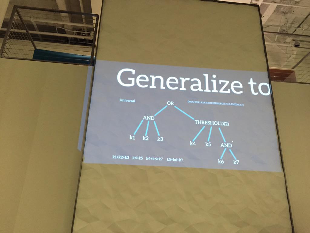 WebMan003's tweet image. #AlphaElements using #MerkleTree to build any number of #Multisig 2 of 3 or 356 of 500 #sfbitcoindevs #Blockstream