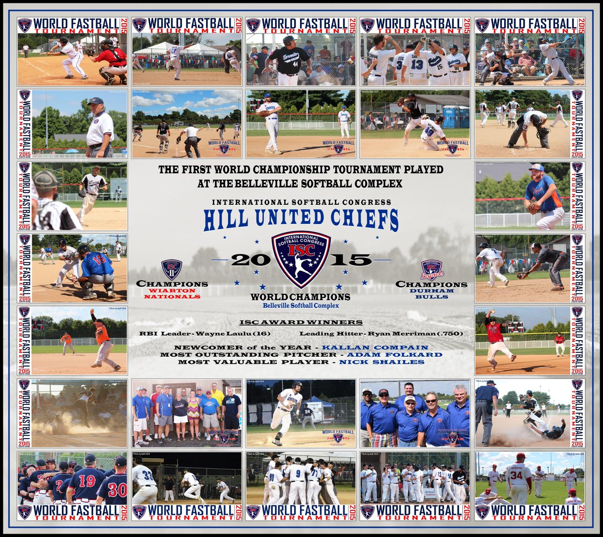 SoftballComplex's tweet photo. #ISCWT2015 @HUchiefs @blairjs17 @AlsFastball  Poster recap for the recently completed ISC World Tournament http://t.co/PYJ6xEjrBh