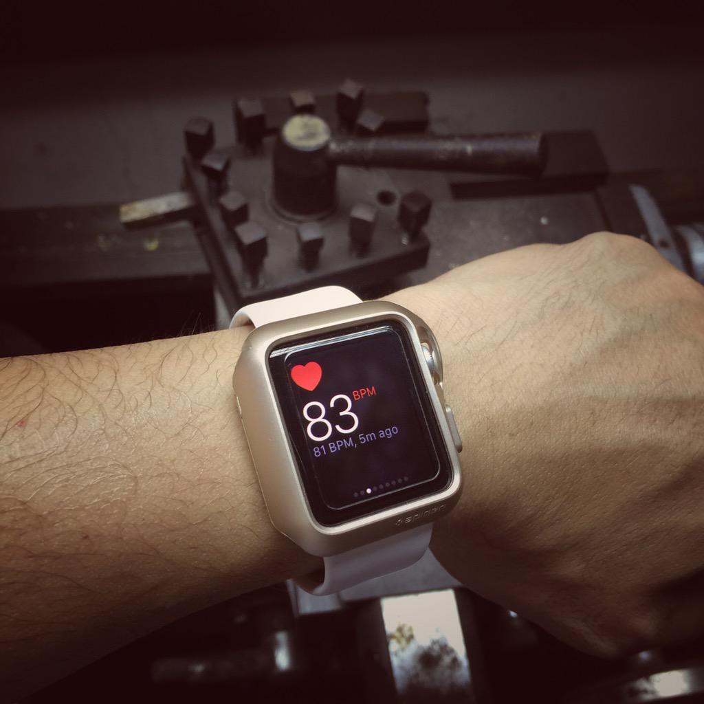 int3rnist's tweet image. dirtyjob today #dirtyjobs #machinework #carpentry #applewatch