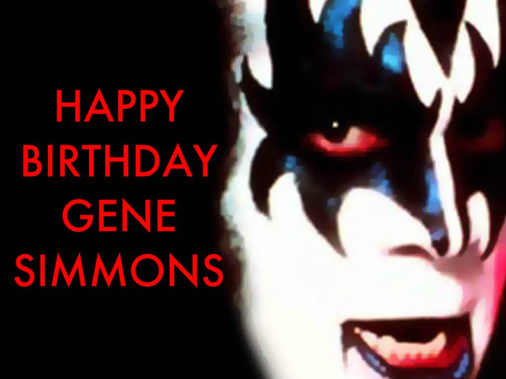 Happy Birthday Gene Simmons  
