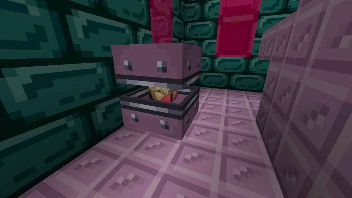 lmfaocraft's tweet image. Just finished retexturing the Shulker for Megacraft Classic 1.9.